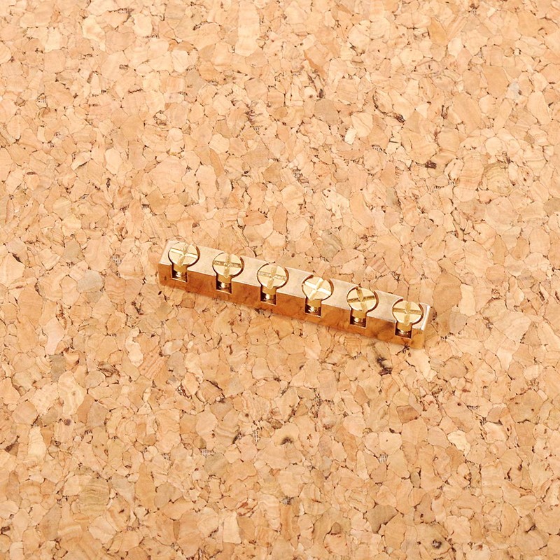 Alnicov 43MM Height Adjustable Brass Guitar Nut for 6-String TL