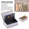 Portable Mini Book Safe Box Real Pages Diversion Book Safe