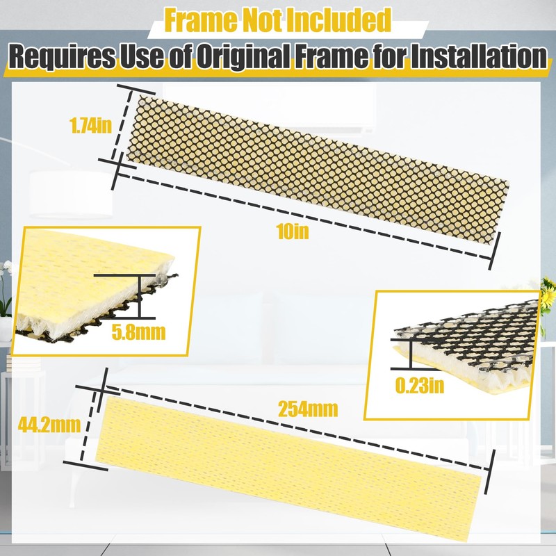 Upgraded 99A0391 4PCS Filters Replacement for Daikin Mini Split Units