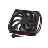 Solar Panel Fan Kit 15W 12V Exhaust Fan with 4.9ft