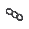 12PCS Plumbing Rubber Washers Flat Silicone Gasket Rubber Connector Replacement