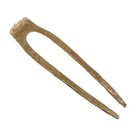 Nakanoya U-pin Metal Metal U-shaped Pin U-shaped Comb Hair Pin Hair Fork Hairpin Kimono Yukata Old Fashioned Ancient Cut Out Texture U Shape U Shape U Shape U Shape U Shape Matte Medium Medium Size M