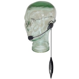 Klein Electronics Razor-M7 in-Line 1-Wire Lightweight Headset with Boom Microphone, Compatible with Motorola APX 6000 APX 7000 APX 8000 APX 4000 XPR 7550e XPR 7580e XPR 7350e and XPR 7380e Radios