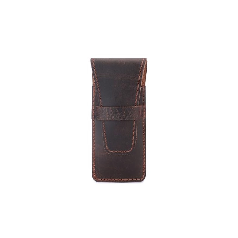 Funda de cuero para maquinilla de afeitar de seguridad, accesorios