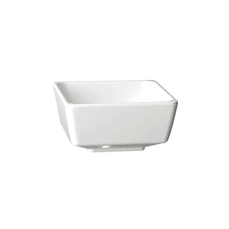 APS 83912 Float Square Bowl Melamine, 90 mm x 90