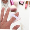 Baluue 4sets Travel-friendly Makeup Pads Handheld Makeup Tools Save Powder