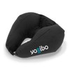 Yogibo Neck Pillow, X Logo, Black