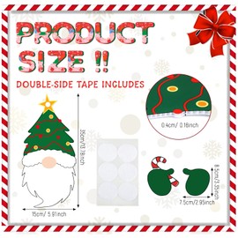 3 Pcs Christmas Fence Peeker Decoration Gnome Peeking Garden Yard Decorations with Hands Sign for Winter Christmas Outdoor Garden Yard Patio Holiday Door Decoration 13.78 x 7.87 Inch