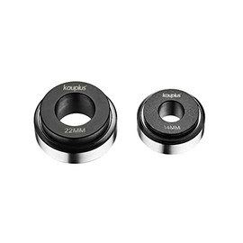 kauplus Wheel Stud Installer Tool Set, 2 Pcs - 14MM & 22MM