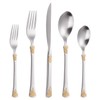 Mafier Luxury 20 Pieces 18/10 Stainless Steel Flatware set, Service