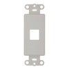 Leviton Decora Insert Kit, 6P6C, 41638-W, White