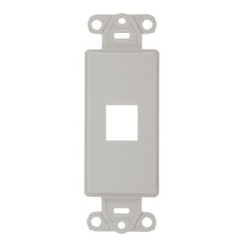 Leviton Decora Insert Kit, 6P6C, 41638-W, White
