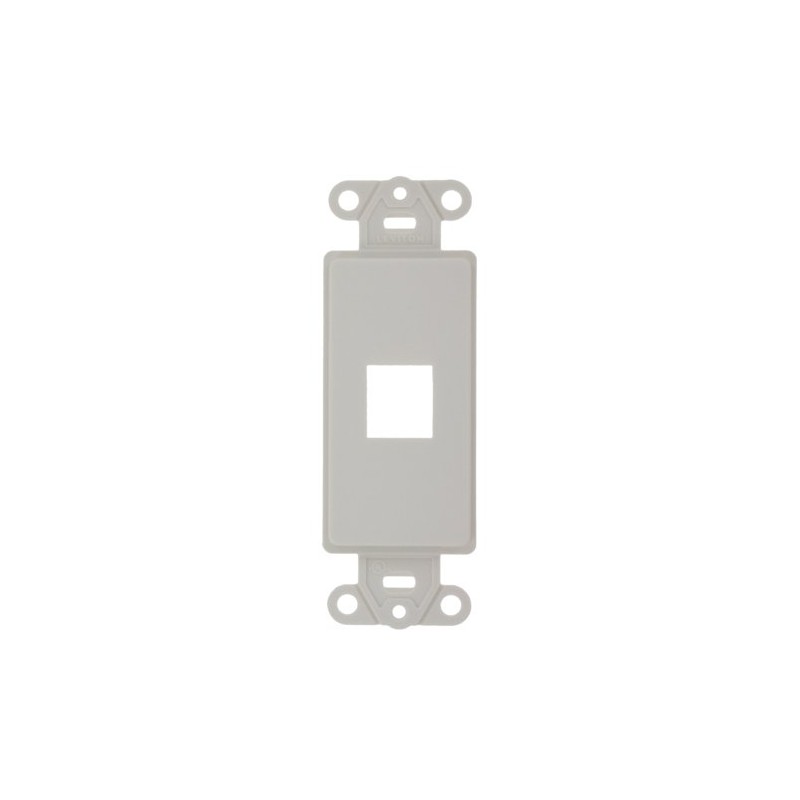 Leviton Decora Insert Kit, 6P6C, 41638-W, White