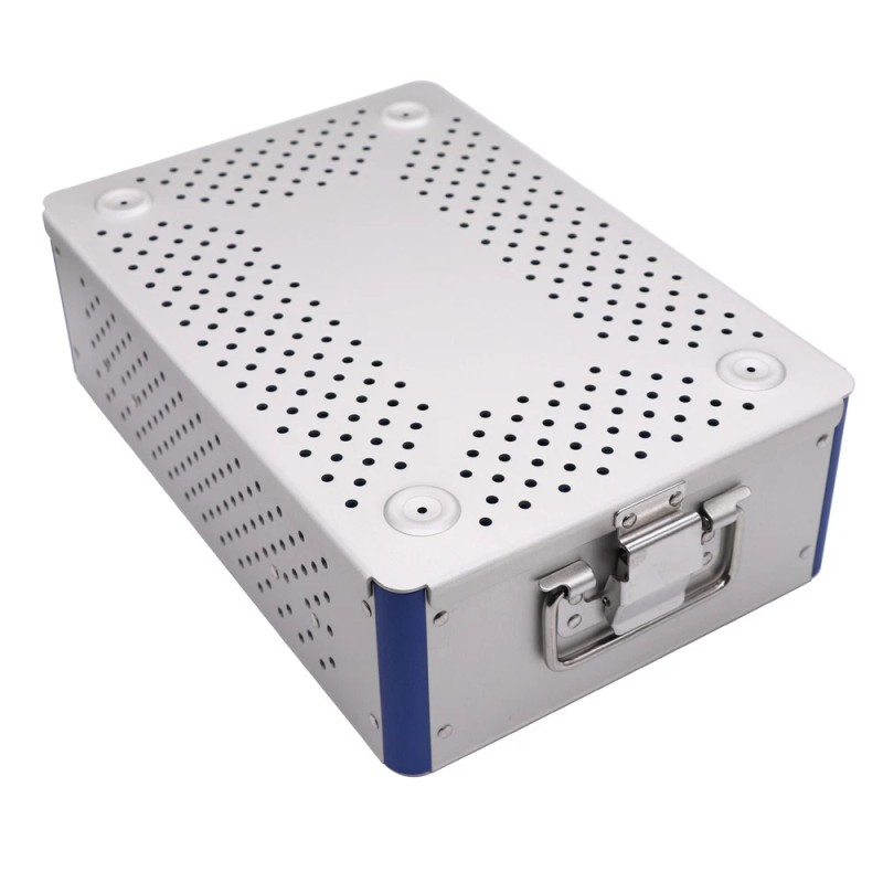 US Surgical Double Layers Sterilization Box Disinfection Box Sterilizing Tray