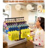 Usluole Chip Rack Display Stand, 3-Tier 42 Clips Snack Organizer