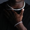 Roheafer Tennis Chain Iced Out, 5A Cubic Zirconia Necklaces for