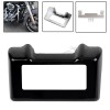 Unbranded Black Oil Cooler Outer Cover Kit Fit For Harley 2011-16 Touring Trike Road King