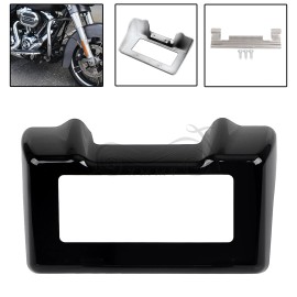 Unbranded Black Oil Cooler Outer Cover Kit Fit For Harley 2011-16 Touring Trike Road King