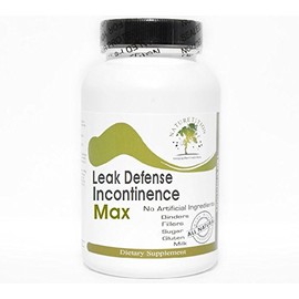Leak Defense Incontinence Max~ 180 Capsules - No Additives ~ Naturetition Supplements