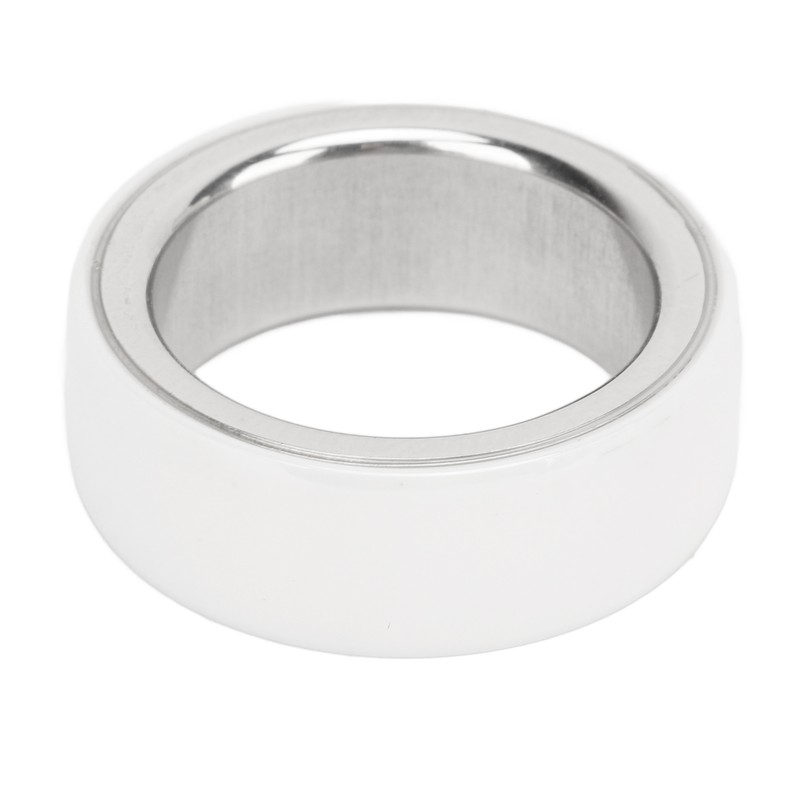 Smart Health Ring Stainless Steel Waterproof 23mah Lightweight Sleep Health