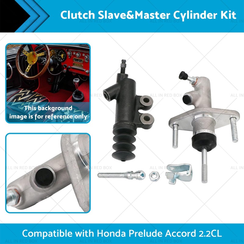 MAX COOL Clutch Slave & Master Cylinder Kit Suitable for