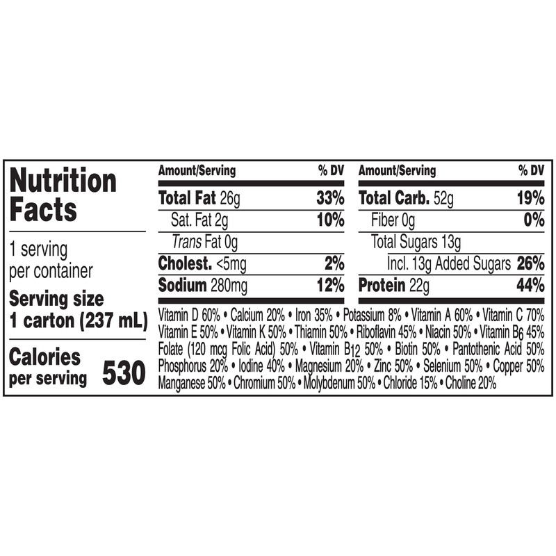 Boost Very High Calorie Nutritional Drink Very Vanilla, Made with