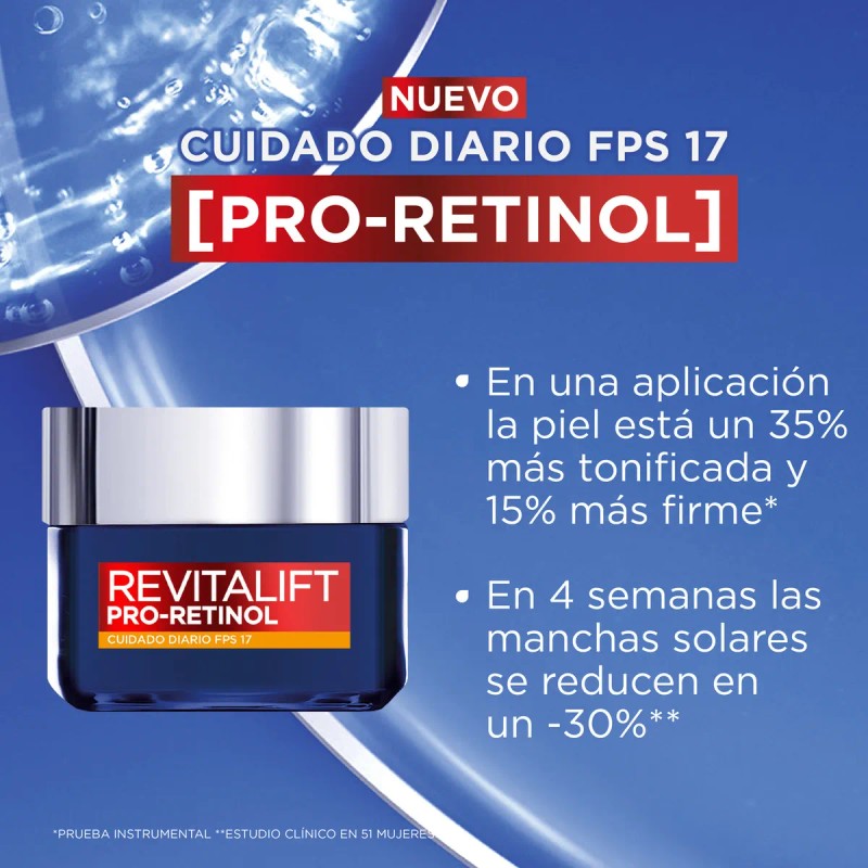 Crema Día Fps17 50ml Revitalift Pro-retinol L'oréal Paris