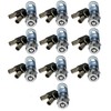 Admiral Locks 5/8” Tubular Cam Lock, Keyed Alike Removable Key