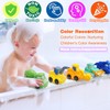Vehicle Floating Bath Toys 6 Pack Mold Free Infant Bath