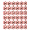 30Pcs Metal Cord Locks Double Hole Zinc Alloy Durable Light