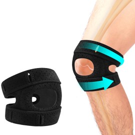 ePicsoa Knee Support Men Women Knee Sleeves, Orthopaedic Knee Braces Meniscus, Bandage Knee Sports, Adjustable Bandages, Knee Support Knee Pain Running for Sports, Running, Volleyball