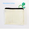 NUTFORD 12OZ Canvas Purse Pouch Cotton Linen for Coins, Cosmetic