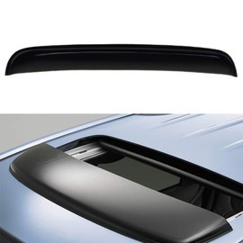 Deebior 43inch 1100mm Sunroof Universal Wind Deflector Fit Car Accessories Rain Snow Guard Sun Roof,1pc Dark Smoke Tint Auto Moonroof Visor Fit The Sunroof Which is Not Wider Than 41.8" RN110