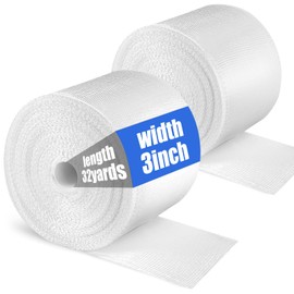 HolyMaji Fiberglass Cloth Tape, 6 oz, 3" Wide x 65.6 yd, Non-Adhesive Woven Fiberglass Insulation Tape for Reinforced Repair, Joints, Seams, Molding