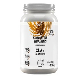 Cla  Carnitina Suplemento Stormcheetah 1kg Polvo 100servis                                                                                            