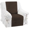 Erwin Müller Armchair and Sofa Protector Dark Brown Size 100