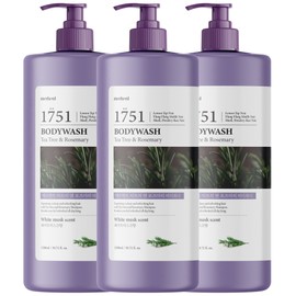 Märgent Tea Tree Rosemary Large Capacity Body Lotion 1500ml / 메르헨트 티트리 로즈마리 대용량 바디로션 1500ml X 3개 향기좋은 고보습 바디크림 향좋은 - 티트리 로즈마리 바디워시 1.5L X 3개