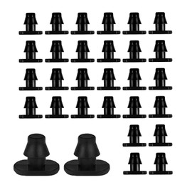 BEADNOVA Drip Irrigation Parts 60 Pcs 1/4 Inch Barbed End Plugs Goof Plugs Drip Irrigation Fittings Drip Line Connectors for 1/4 Inch Irrigation Tubing Garden Watering System (60pcs)