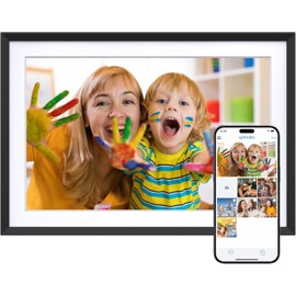Dragon Touch 10.1'' WIFI Digital Picture Frame - 1280*800 HD IPS Touch Screen Digital Photo Frame Display, Auto-Rotate, Share Photos/Videos Instantly via Free App Best Gifts for Birthday, Wedding, Mom
