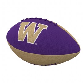 Logo Brands Washington Pinwheel Junior Size Rubber Football