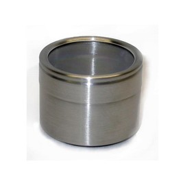 See & Store Brushed Stainless Steel Container (One Container)