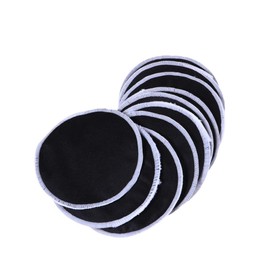 NOLITOY Soft Makeup Remover Pads 10 Pack Reusable Bamboo Facial Cleansing Wipes No Chemicals for Eye Face and Travel