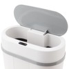 Leapiture 12L Trash Can, Car Sensor Trash Can, Hands-Free Trash