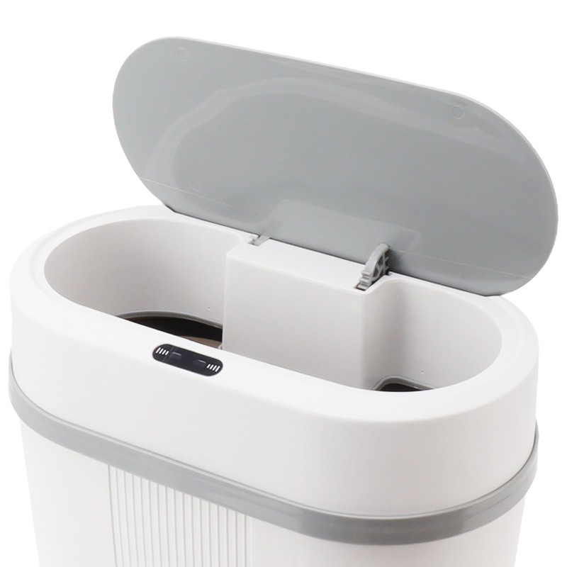 Leapiture 12L Trash Can, Car Sensor Trash Can, Hands-Free Trash