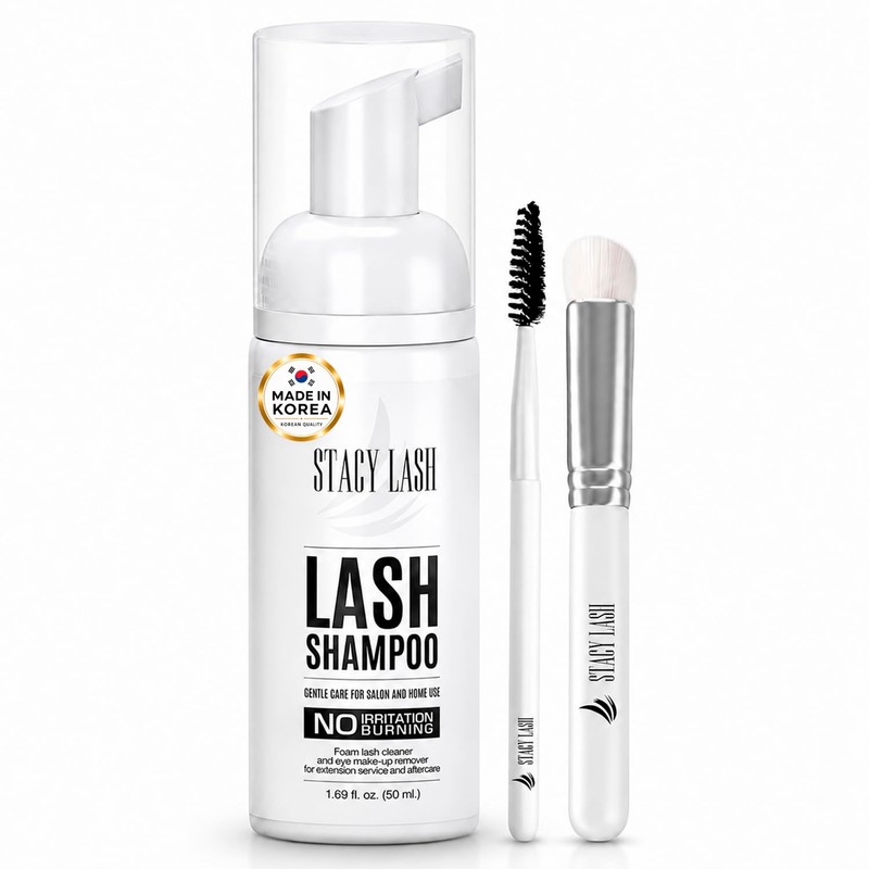 Stacy Lash Shampoo de Pestañas 50 ml con Cepillo -