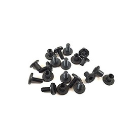 Gun Guy Gear Holster Screws - Chicago Screws - Leathercraft - Black Finish - 10 Pk (1/2" - Single 10 Pack)
