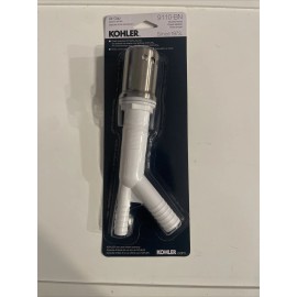 Kohler 9110-BN Air Gap Body Solid Brass Cvr Kitchen Sink Vibrant Brushed Nickel