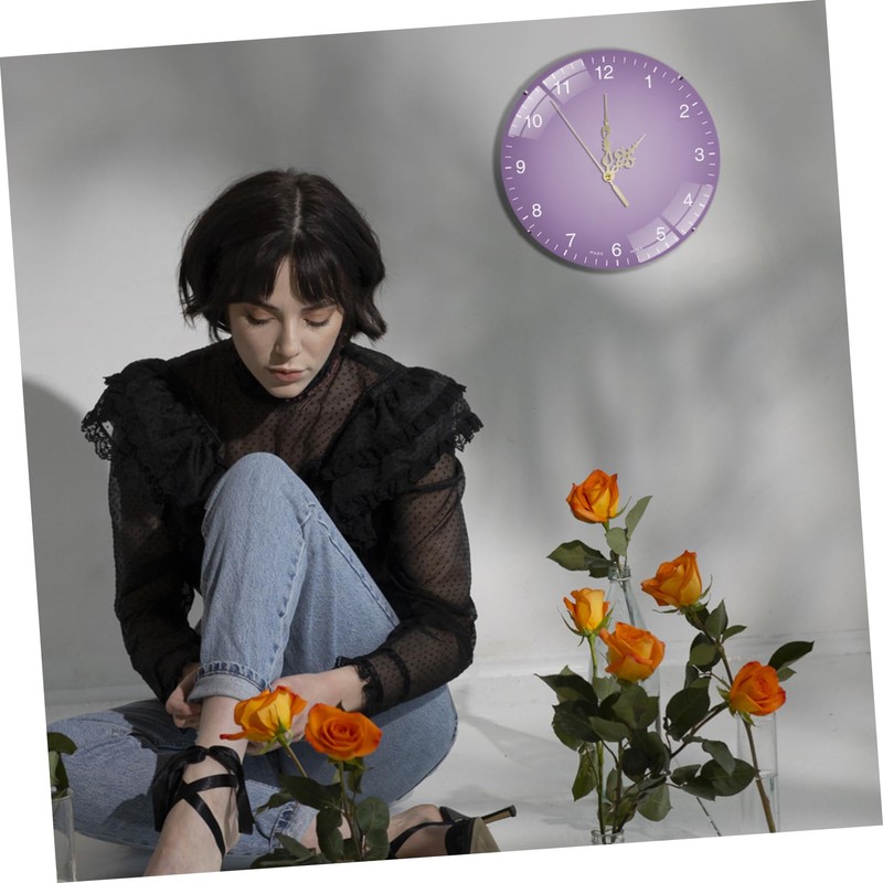 LALAFINA 1Set Elegant Metal Clock Hands Sturdy Clock Replacements for