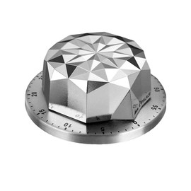 Binnan Kitchen Timer Egg Timer Stainless Steel Timer Mechanical Digital Kitchen Timer Magnetic Timer for Kitchen, Baking, Sports, Study