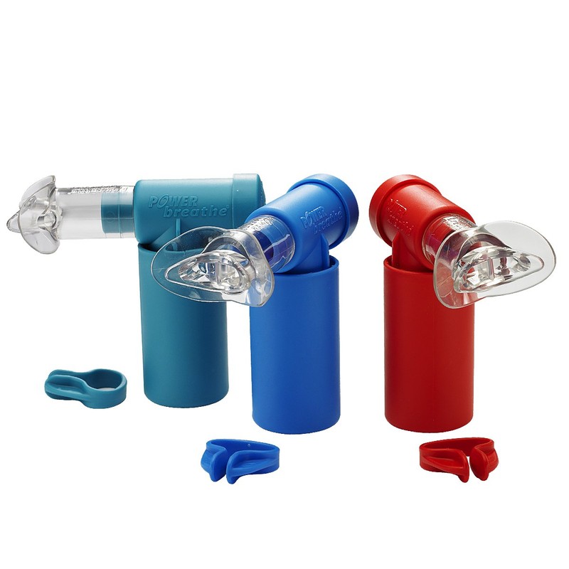 POWERbreathe Classic Blue Heavy Duty Breathing Muscle Trainer